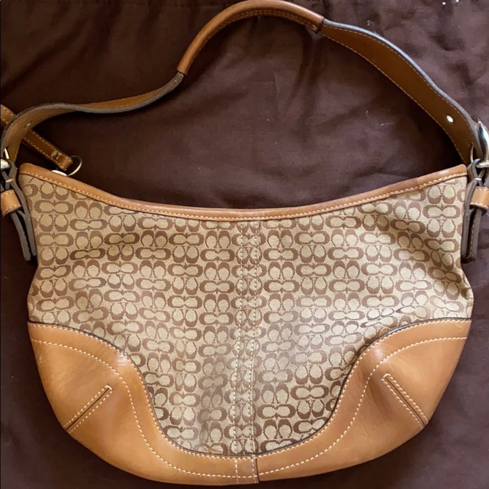 Vintage Coach C purse